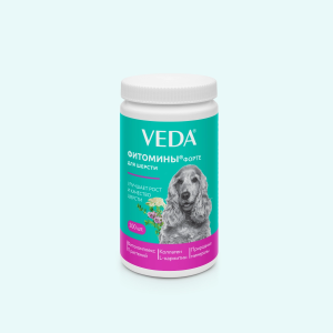 ФитоМины Форте для собак для шерсти 200таб. 100гр*30