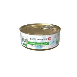 Бест Диннер Vet Profi Hypoallergenic конс.для собак и щенков с индейкой и кроликом 100гр*12