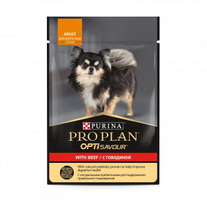 Про План/Pro Plan пауч 85гр корм для собак Говядина 
