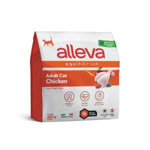 Аллева/Alleva Эквилибриум Суперпремиум корм для кошек Курица 400гр