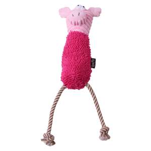 Игрушка для собак Поросенок с пищалкой текстиль YT82794 39см LION