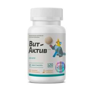 Вит-Актив для котят 120таб*6