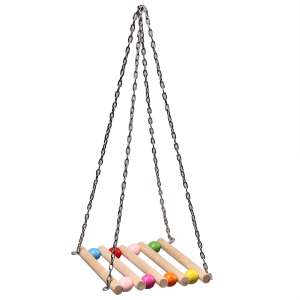 Игрушка для птиц Качели на цепочке 9*8*20см PetStandArt