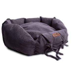 Лежанка Бэлла Сиеста 58*60*22см LP653 темно-серый LION