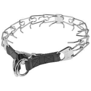 Ошейник усиленный строгий Zoo-One-PRO 3,2мм 63см разворот. пластиной Пет Лайн