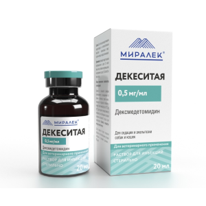 Декеситая 0,5 мг/мл, раствор для инъекций, 10 мл (ДВ дексмедетомидин гидрохлорид)