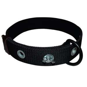 Ошейник привязной для крупных собак двухслойный усиленный 50мм 54-75см Каскад