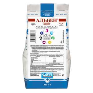 Альбен гранулят 20% 0,5кг*10