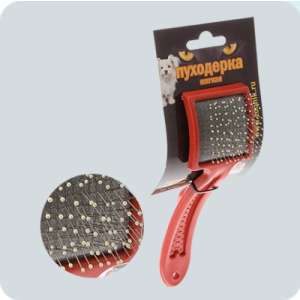 Пуходерка пластиковая с каплей малая на блистере Зооник