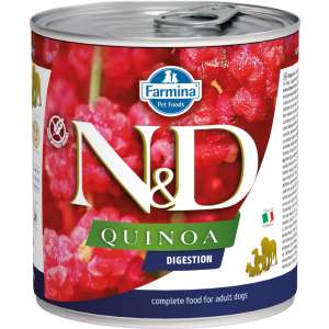 Фармина/Farmina конс. N&D Quinoa корм для собак Помощь пищеварению 285гр 