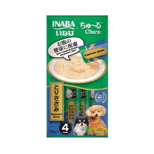 Инаба/INABA ЧАО ЧУРУ лакомство для собак пюре куриное для ЖКТ 14гр*4 