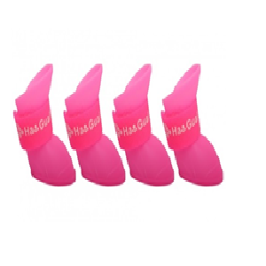 Сапожки силиконовые рL 5,7*4,7см розовый LION