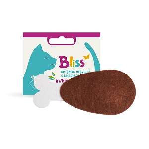 Игрушка для кошек фетровая Куриная ножка с кошачей мятой  Bliss