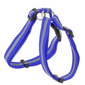 Шлейка нейлон светоотражающая 25мм 45/60см SH341 синий Каскад