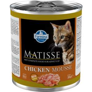 Фармина/Farmina конс. Matiess Mousse Chicken корм для кошек мусс с Курицей 300гр