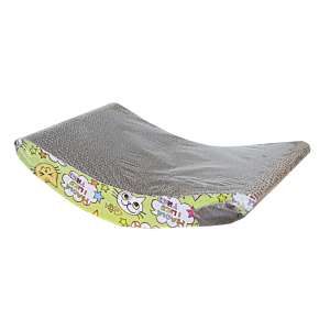 Когтеточка гофрокартоновая V-образная средняя 35*22*8см Уют