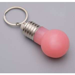 Брелок светящийся на ошейник 6*3,5*3,5см розовый Пижон