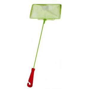 Сачок аквариумный 10/12 см (металл), пластиковая ручка Дарэлл