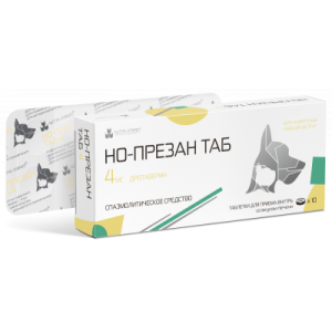 Но-презан 4мг,10 таб (болеут,спазмолитич и противовоспал."но-шпа")