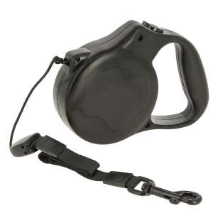 Рулетка трос 8м до 30кг черный Каскад