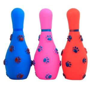 Игрушка для собак Кегля виниловая 14*5,5см VT5061