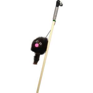 Игрушка для кошек дразнилка Зверек из норки на веревке Joy*35