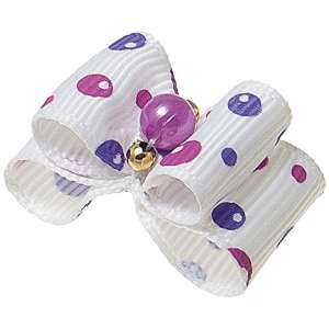 Бантик (пара) объемный 4см*1,5см Ностальжи Пет Лайн