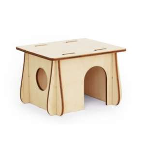 Домик для грызунов №2 164*114*90мм фанера Вариант