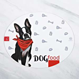 Коврик под миску Dog Food 35*28см
