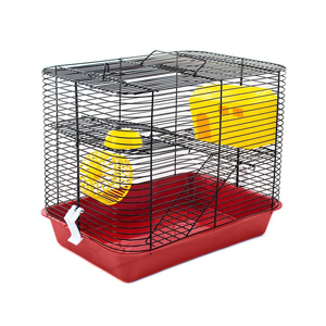 Клетка для грызунов с этажом укомплектованная 38*26*30см Уют*3