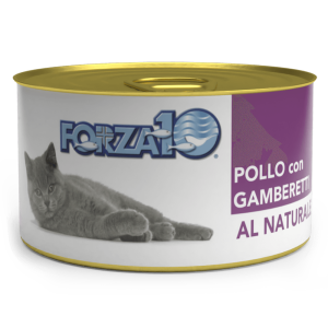 Форца10/Forza10 конс корм для кошек Курица с креветками 75гр