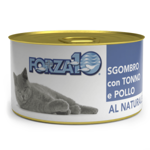 Форца10/Forza10 конс корм для кошек Скумбрия с тунцом и курицей 75гр