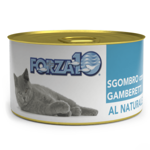 Форца10/Forza10 конс корм для кошек Скумбрия с креветками 75гр