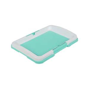 Туалет для собак под пеленку малый 47*34см бирюзовый BP1022 Штефан/Stefan