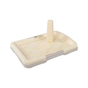 Туалет для собак со столбиком 47*34*6см серый BP1591 Штефан/Stefan