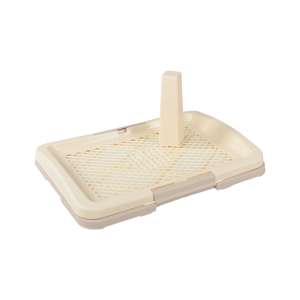 Туалет для собак со столбиком 47*34*6см светло-коричневый BP1593 Штефан/Stefan