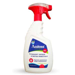 Лайна МС дезинфецирующее средство спрей пихта 750мл*14