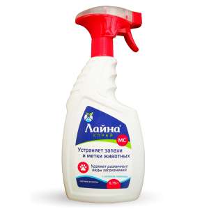 Лайна МС дезинфецирующее средство спрей лаванда 750мл*14