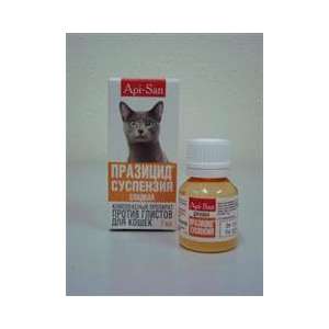 Празицид суспензия плюс для кошек (1мл/1кг) 7мл*10