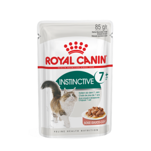Роял Канин/Royal Canin пауч 85гр корм для кошек Инстинктив +7 кусочки в соусе*12  для кошек