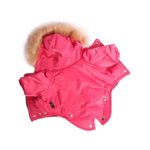 Комбинезон утепленный Winter парка рS спинка 25см с капюшоном красный LION