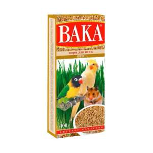Вака в/к корм для птиц Овес 400г *14