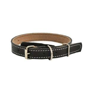 Ошейник кожа 30мм/64см 1 слой с подкладом ZooMoDa для собак