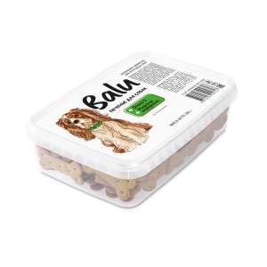 Балу/Balu лакомство для собак печенье с омега 3 и морскими водорослями 200гр*18