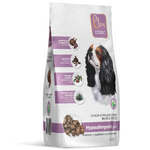 Клан/Clan Classic Hypoallergenic корм для собак мелких пород ягненок/индейка/бурый рис 400гр*12