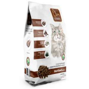 Клан/Clan Classic Sterilized корм для кошек стерилизованных индейка 1,25кг*6