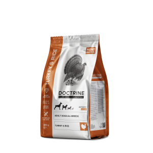Доктрин/Doctrine Беззерновой корм для собак всех пород Индейка/рис 800гр