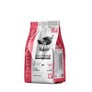 Доктрин/Doctrine Беззерновой корм для котят Индейка/рис 800гр
