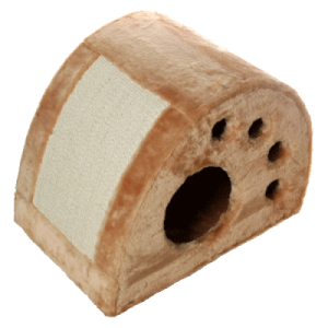 Когтеточка Дом Ракушка 370х470х330мм Зооник