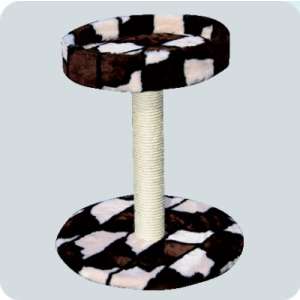 Когтеточка на подставке с лежанкой 500х500х590мм Зооник